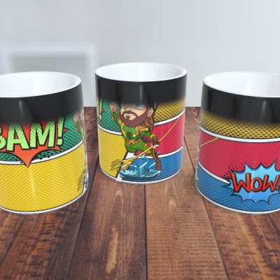 Canecas Heróis e Vilões DC