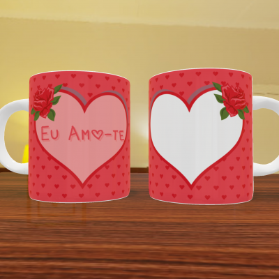 Caneca Namorados Com Foto - 18 Temas