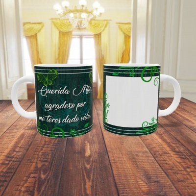 Caneca Dia da Mãe C/ Fotos - 5 Imagens