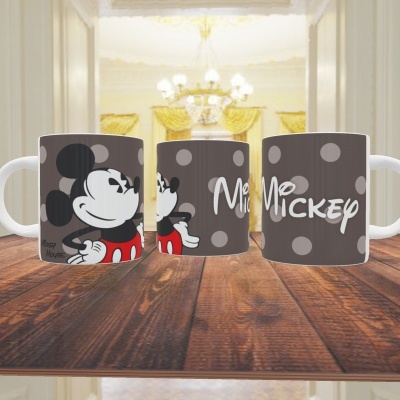 Canecas Mickey e Minnie - 24 Imagens