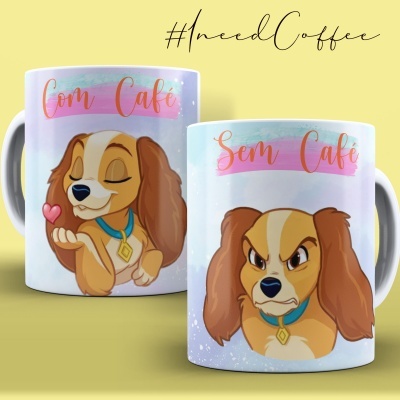 Canecas Preciso de Café