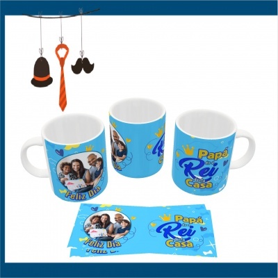 Caneca Dia do Pai Personalizada com Foto