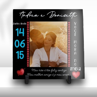 Azulejo Casal Personalizado