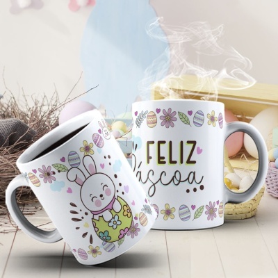 Caneca Feliz Páscoa