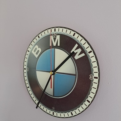 Relógio de Parede em MDF BMW