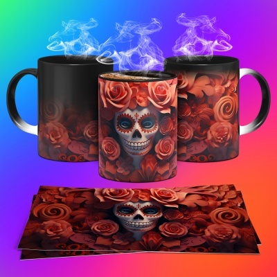 Caneca Dia dos Mortos