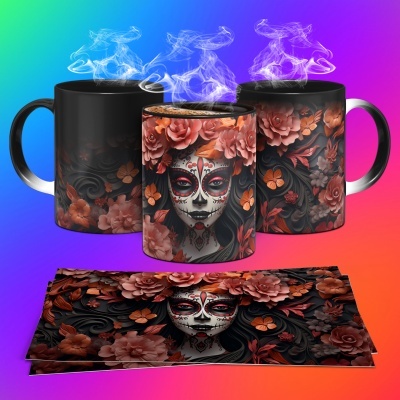 Caneca Dia dos Mortos