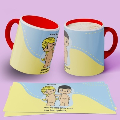 Canecas Amor é...