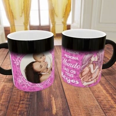 Caneca Dia da Mãe - 10 Imagens