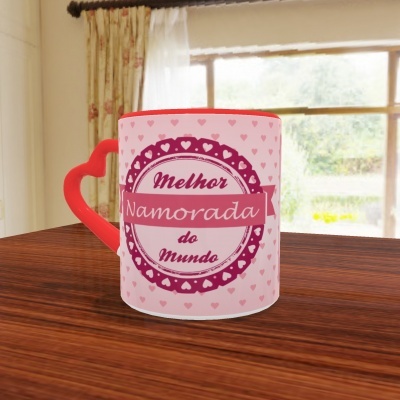 Caneca Namorados Com Foto - 18 Temas