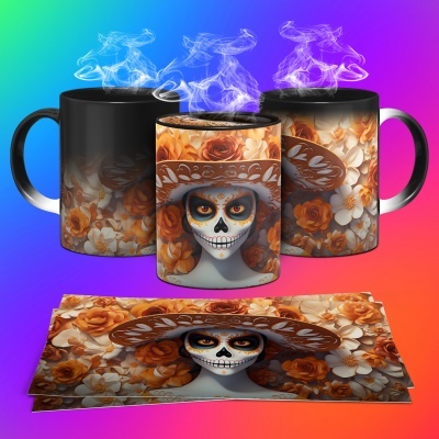 Caneca Dia dos Mortos