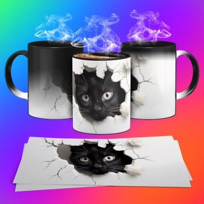 Caneca Halloween Imagem  3D