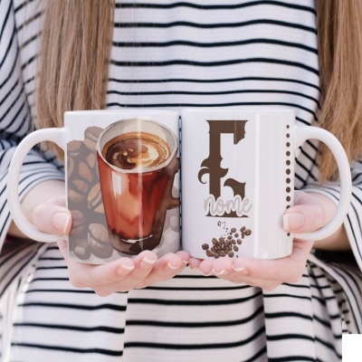 Caneca Alfabeto Café