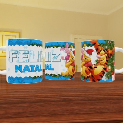 Canecas de Natal Infantil - 12 Temas