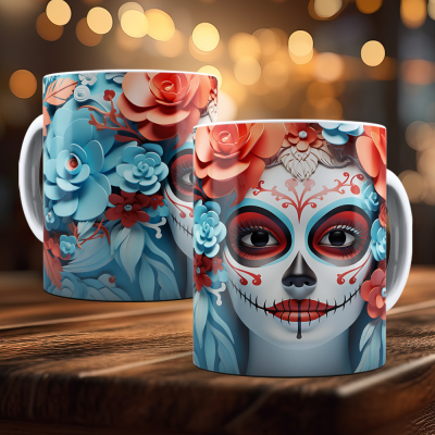 Caneca Dia dos Mortos