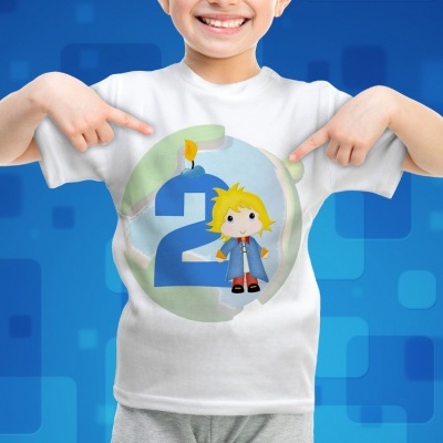 T-shirt Aniversário  Criança
