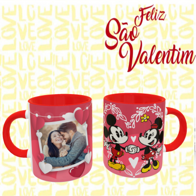 Canecas Mickey Love - 7 Temas