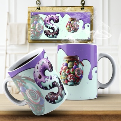 Caneca Alfabeto Doces