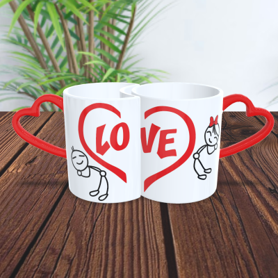 Par de Canecas Namorados Casais