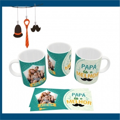 Caneca Dia do Pai Personalizada com Foto