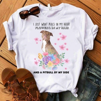 T-shirt Pitbull - 19 Opções