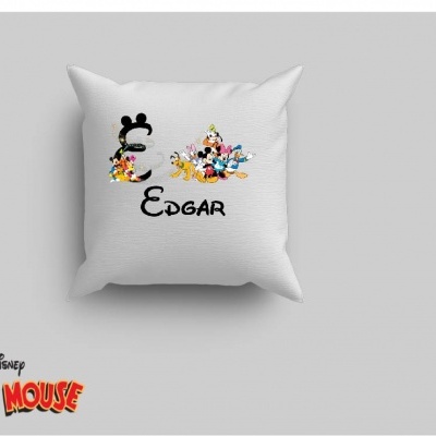 Capa de Almofada Personalizada Alfabeto Menino