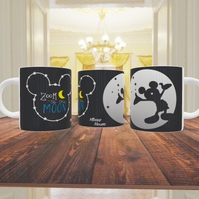 Canecas Mickey e Minnie - 24 Imagens