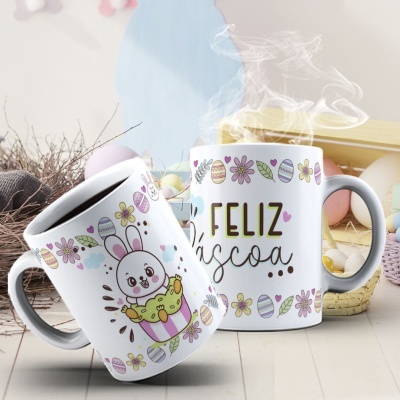 Caneca Feliz Páscoa