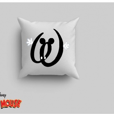 Capa de Almofada Alfabeto Disney Inicial Menino