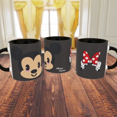 Canecas Mickey e Minnie - 24 Imagens