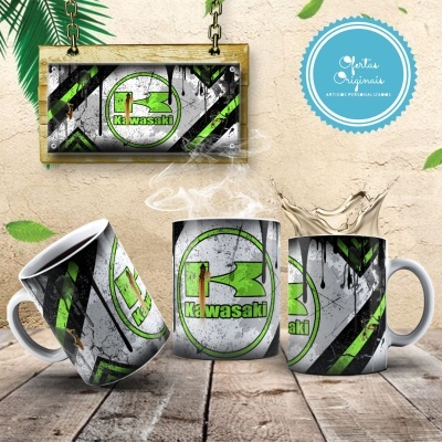 Canecas Marcas de Motas Lata de Óleo