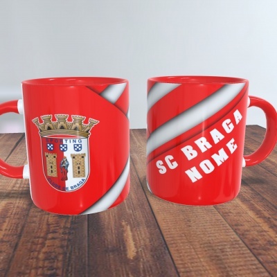 Caneca SC Braga Personalizada