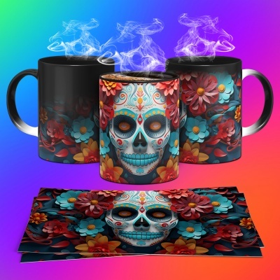 Caneca Dia dos Mortos