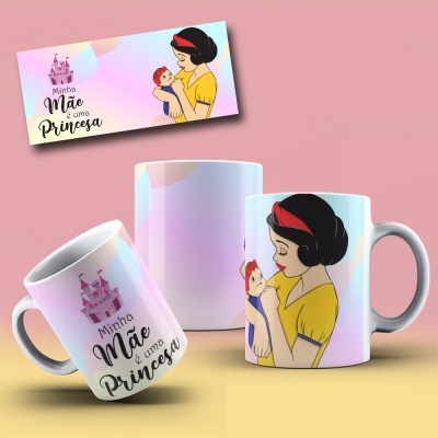 Caneca Mãe Princesa - 11 Imagens