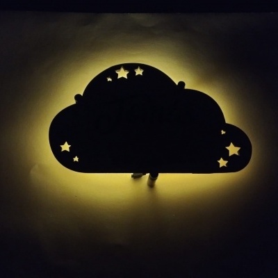 Luz de Presença em Forma de Nuvem Personalizado Luz de Presença em Forma de Nuvem Personalizado