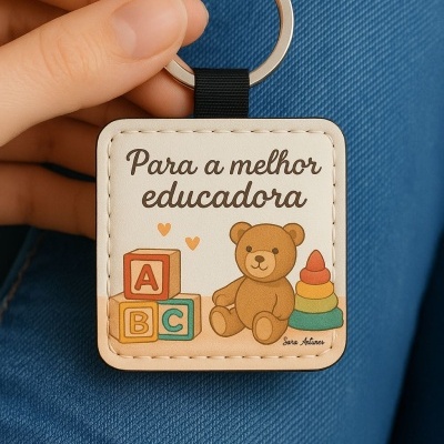 Porta-chaves Professoras, Educadores e Auxiliares