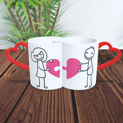 Par de Canecas Namorados Casais