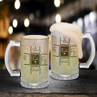 Caneca de Cerveja Ano Novo