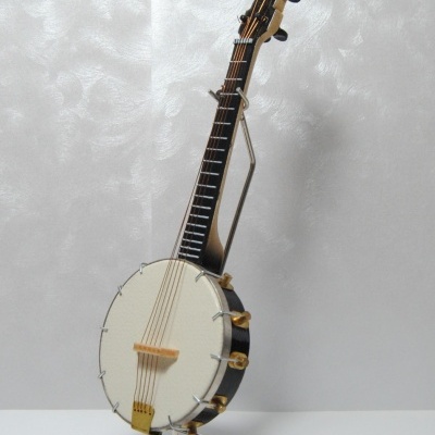 Banjo decorativo em miniatura