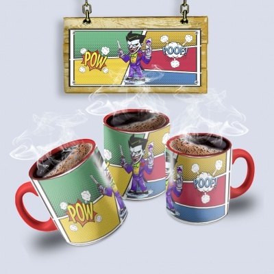 Canecas Heróis e Vilões DC