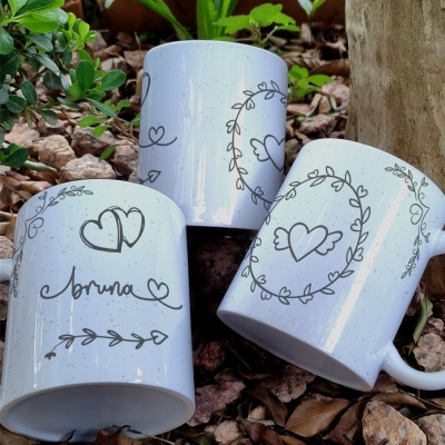 Caneca Casamento Personalizado