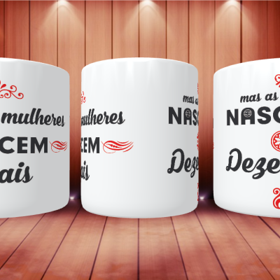 Caneca Aniversário Mulheres