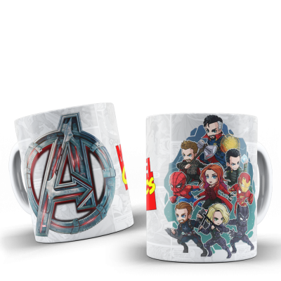 Caneca "Coleção Marvel"