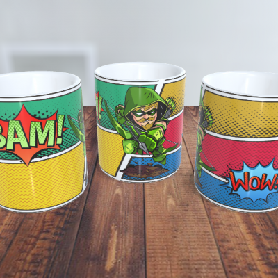 Canecas Heróis e Vilões DC