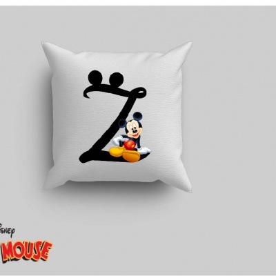 Capa de Almofada Alfabeto Disney Inicial Menino