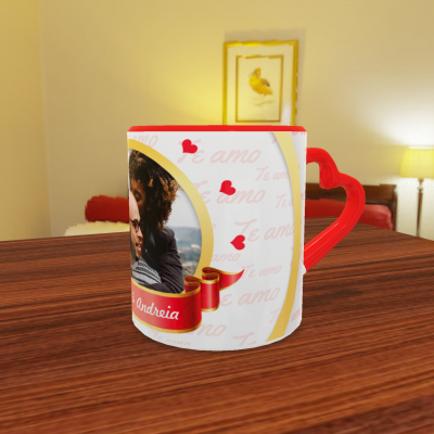 Canecas Namorados Texto e Fotos - 12 Temas