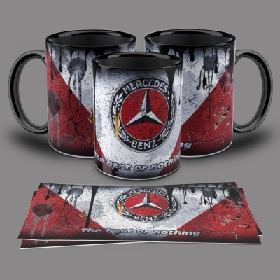 Canecas Marcas de Camiões Lata de Óleo