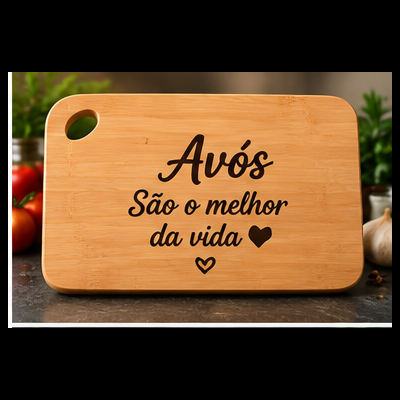 Tábua de Cozinha Avós são o melhor da vida