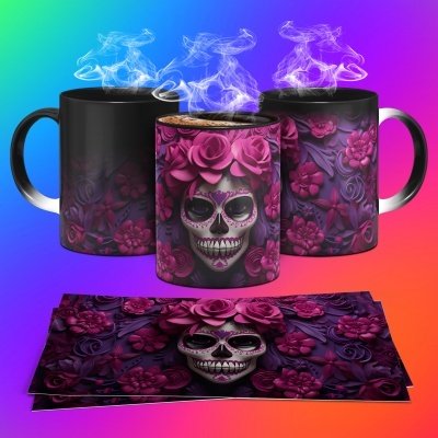 Caneca Dia dos Mortos