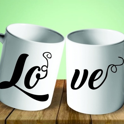Par de Canecas Namorados Casais